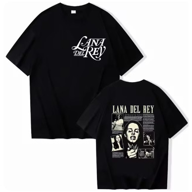 Camiseta camisa Lana Del Rey Adulto Lançamento Unissex Em Algodão estampada unissex