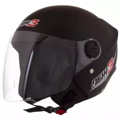 CAPACETE PRO TORK NEW LIBERTY THREE ABERTO FOSCO PRETO