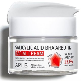 Ácido Salicílico APLB, BHAA, Arbutina, Facial | SALICILICARBUTCEN ™ 23,1%1,86FL.OZ/Koreancare, Hidratação Profunda, Cuid