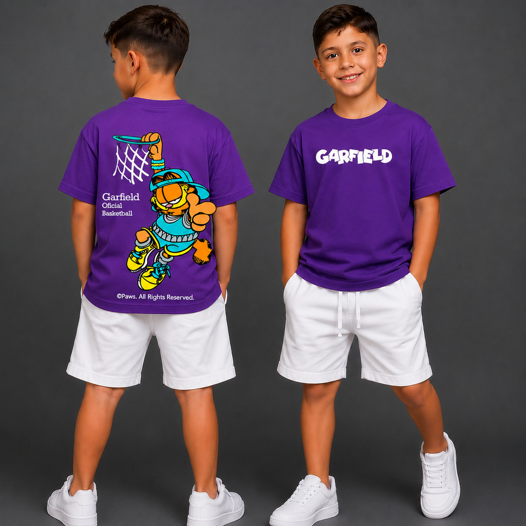 Camiseta Infantil Algodão Criança Streetwear, Camisa Adulta Estampa Frente e Verso, LANÇAMENTO 2026