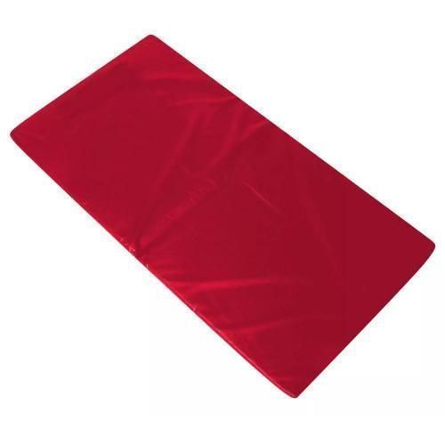 PROMOÇAO COLCHONETE VERMELHO ACADEMIA / YOGA / PILATES 90x40x3cm - DUPLA COSTURA TRAVETADA PROMO
