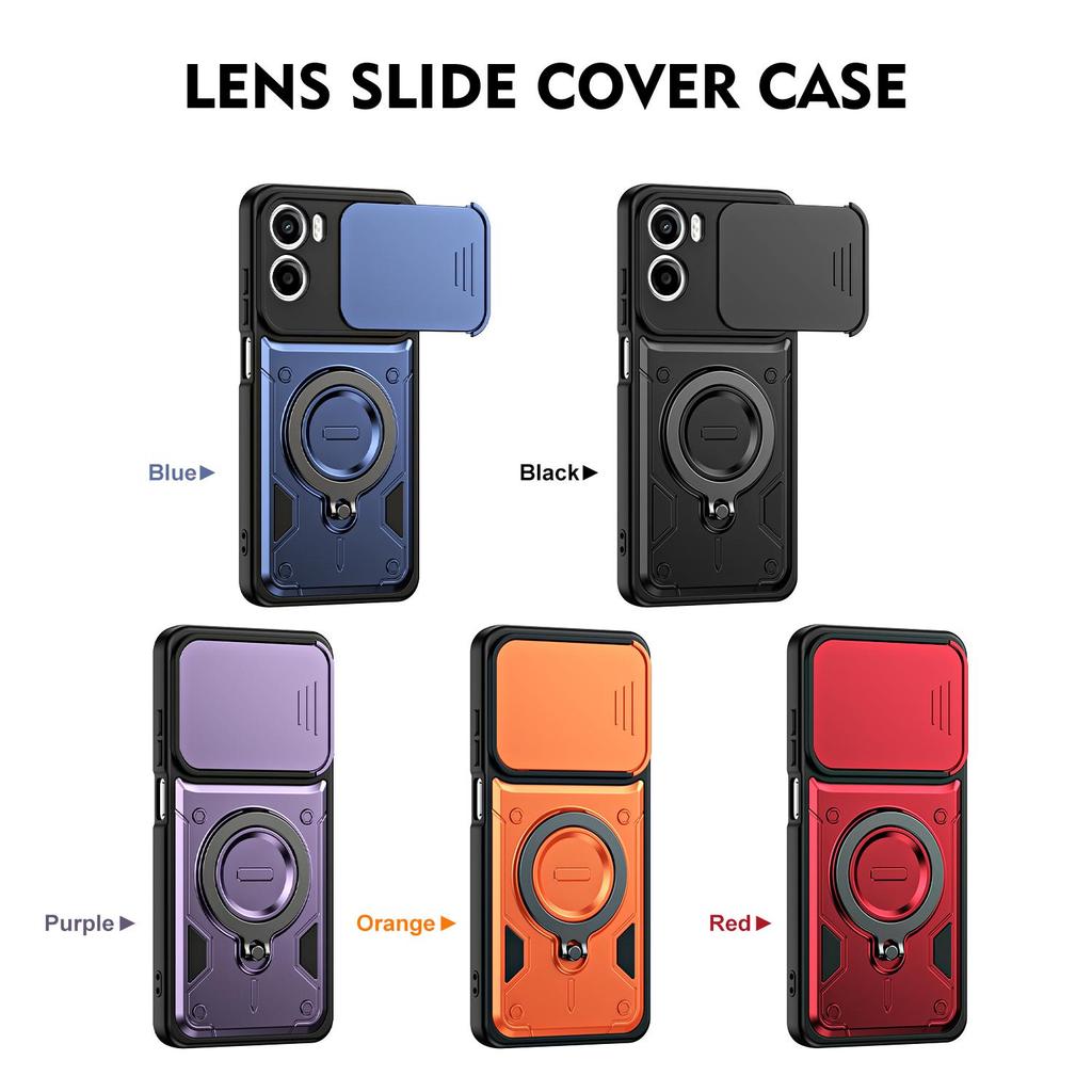 Capa De Telefone Luxuosa Para Motorola Moto G05 E E15 Multifuncional Com Janela