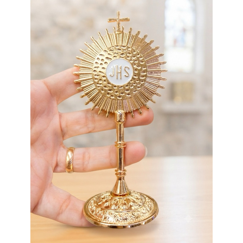 Santíssimo Sacramento de Metal Lembrancinhas Casamento Batizado Crisma Primeira Comunhão Benção Jesus