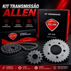 KIT RELAÇÃO CB 300 2009-2015 38D X 15D - REDUZIDA