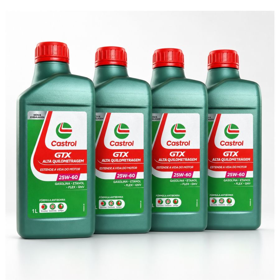 CASTROL GTX ANTIBORRA AQ 25W60 4 LITROS