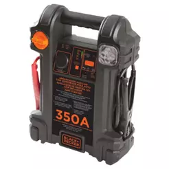 Auxiliar de Partida 350A 12 V com Compressor e Luz de Emergência Integrado BLACKDECKER