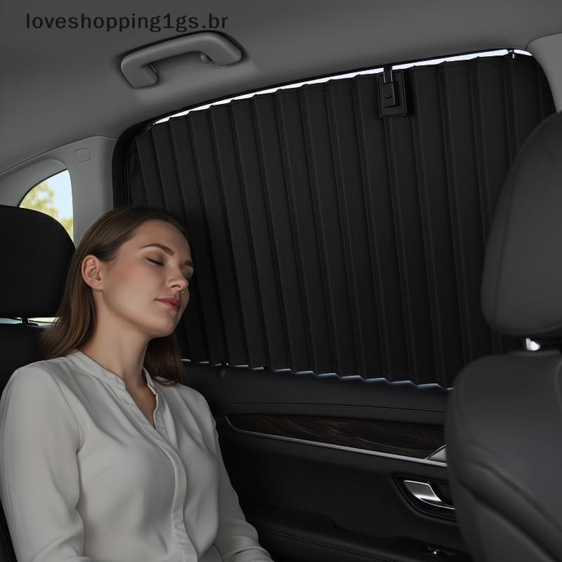 Cortinas Retráteis Para Guarda-Sol De Carro , 4 Peças , Ajuste Universal , Isolamento Térmico , Resistente A UV Estacion