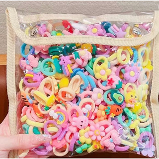 Laços De Cabelo Elásticos Estilo Coreano Para Crianças , Faixas Não Danificadas Meninas ,…