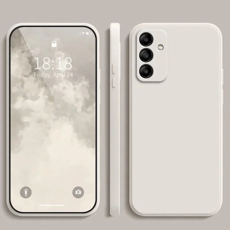 Sólido Ultra Fino Fosco Caso De Telefone Para Samsung Galaxy A17 A16 A26 A36 A56 A15 A25 A35 A55 A14 A27 A57 A54 Capa De