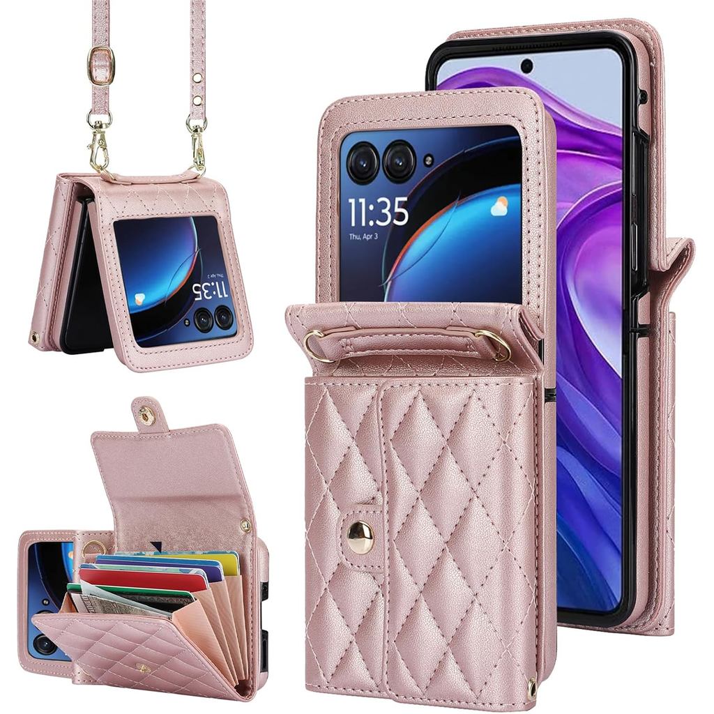 Capa carteira para Motorola Razr 2025/2024 |   Porta-cartões, Carteira Transvers