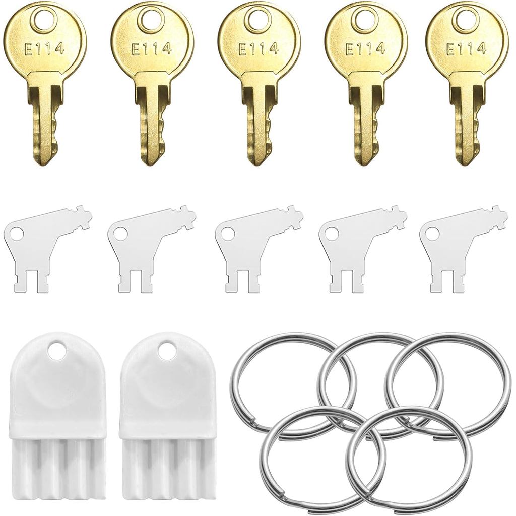 Conjunto de 12 Chaves para Dispensador de Papel Toalha, Chave de Reposição Universal para Dispensador de Papel Toalha e 