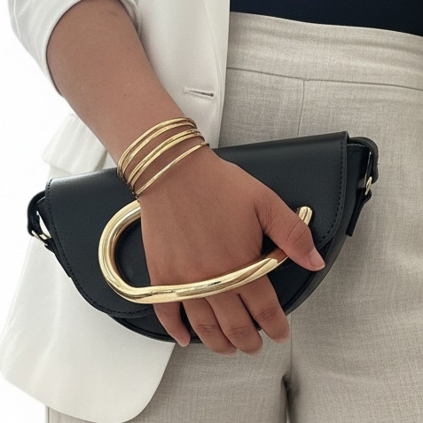 Bolsa Feminina Clucht moda Festa Casamento Super Elegante