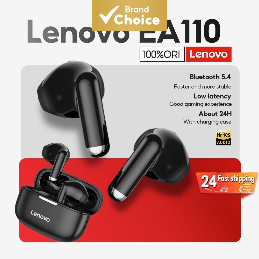 Fones De Ouvido Lenovo EA110 TWS Touch Control Sport Fit Long Standby HD Chamada Com Microfone HiFi Estéreo À Prova D'ág