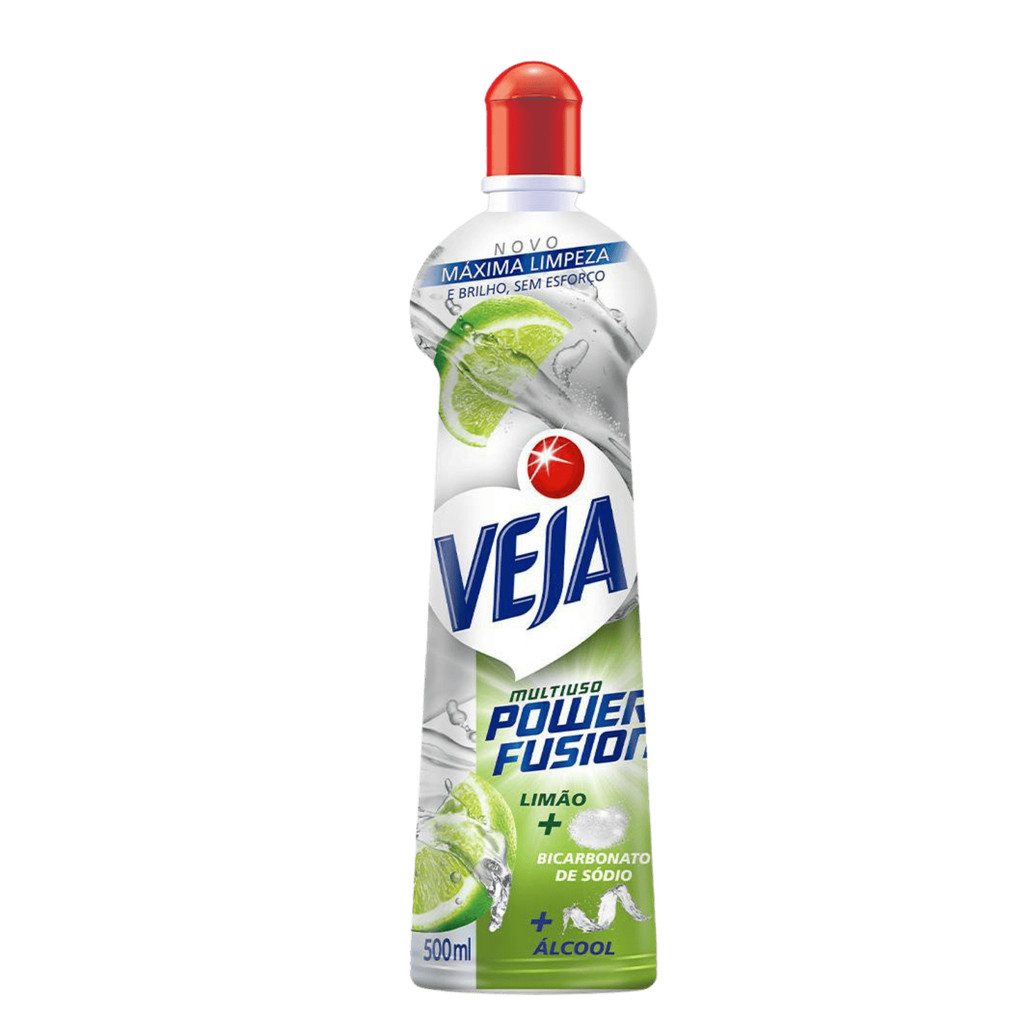 Veja Limpador Multiuso Power Fusion Limão 500ml