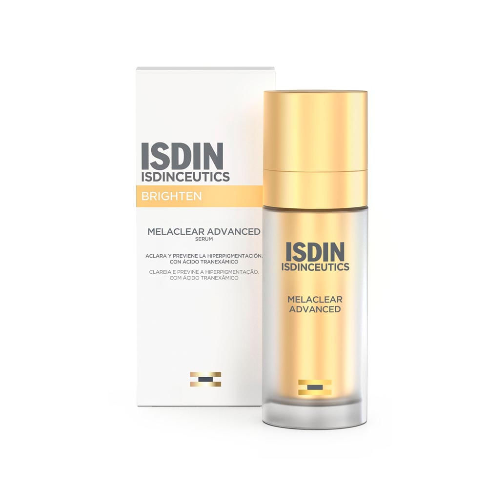 Sérum Facial Clareador Isdinceutics Brighten Melaclear Advanced 30ml