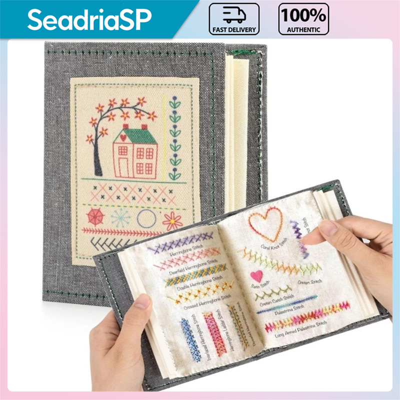 Livro Diy Ponto De Costura Bordado Gratifyree Criativo