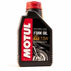 Óleo De Suspensão Motul Fork Oil Factory Line 7,5w 100% Sint