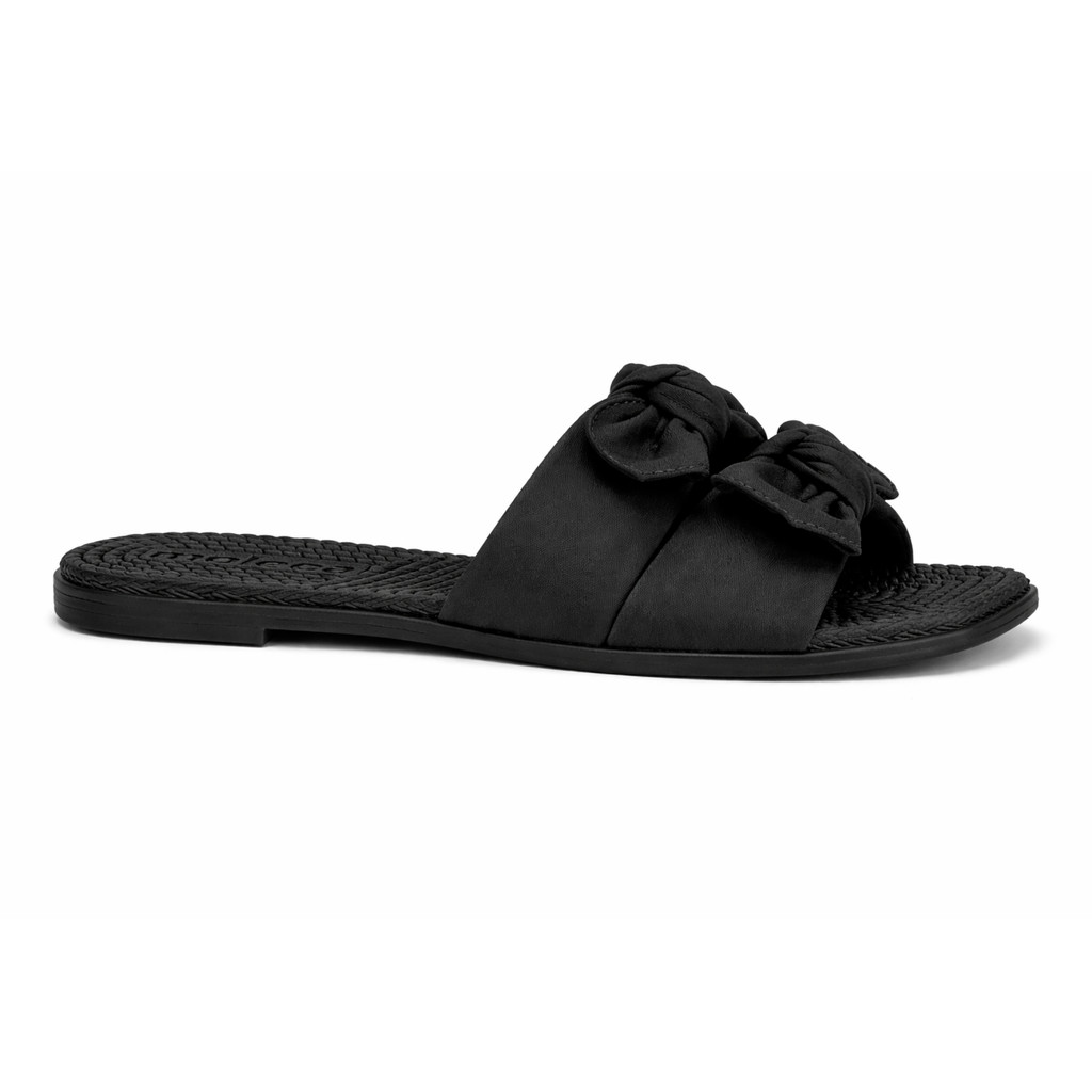 Sandália Slide com Laços Feminina Moleca Rasteirinha · foto 2