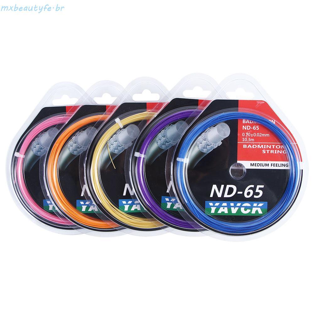MXBEAUTYFE Peteca Net Acessórios De Badminton 0.7mm Raquete Profissional Esportes Linha De Corda