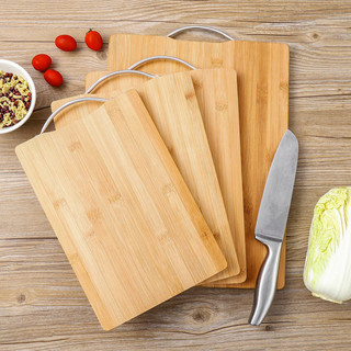 Tábua de corte de bambu Tábua de corte doméstica Tábua pegajosa de carne Tábua de corte de madeira maciça Tábua de corte