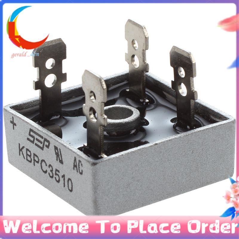 KBPC3510 35A 1000V Retificador De Ponte PCB De Diodo Quadrado Monofásico