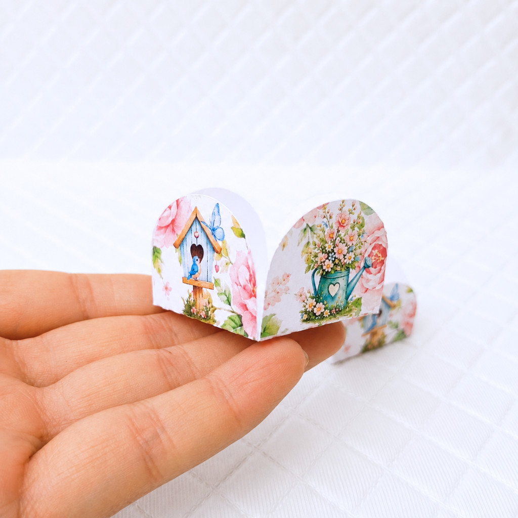 Forminhas para Docinhos Personalizadas 4 Pétalas Brigadeiro Festa Aniversário tema JARDIM ENCANTADO