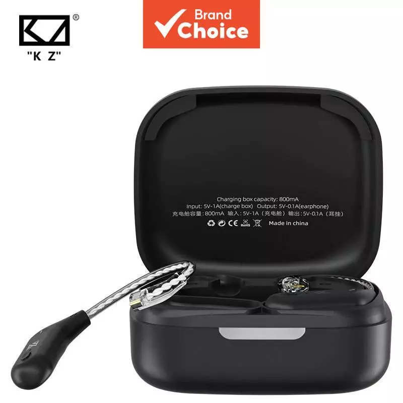 KZ AZ09 Adaptador De Fones De Ouvido Bluetooth 5.2 Sem Fio Pendurados Na Orelha Controle De Toque Cabo De Atualização Hi