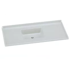 Pia Sintética Standart de Granito Branco 120x55cm - 504307 - A.J.RORATO