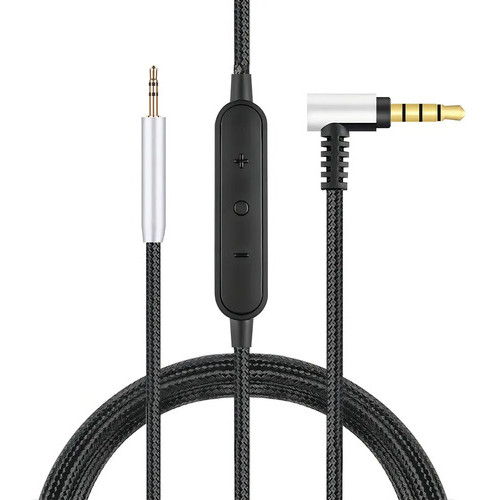 Cabo Compatível Para Bose Qc25 Qc35 45 Oe2 700 Soundlink Com Microfone Reposição Headset Fone de Ouvido