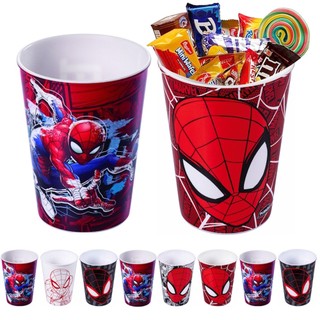 Kit com 10 Copos Homem Aranha de 320ml Plasútil Festa Crianças