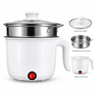 Panela De Arroz Elétrica Multi-Camadas/De Dupla Camada Dormitório Doméstico Funções 1.8L