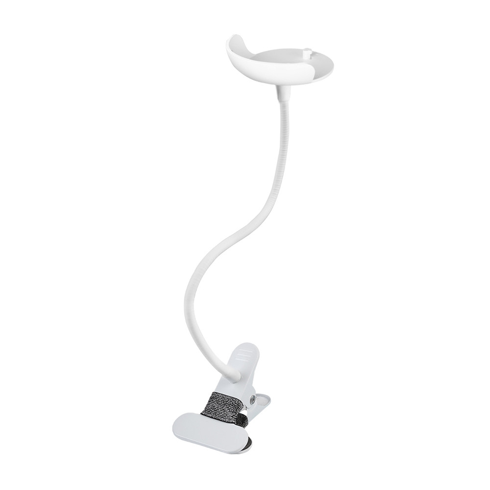 Montagem de clipe para monitor de bebê compatível com VAVA 720P Suporte para câmera com braço giratório flexível