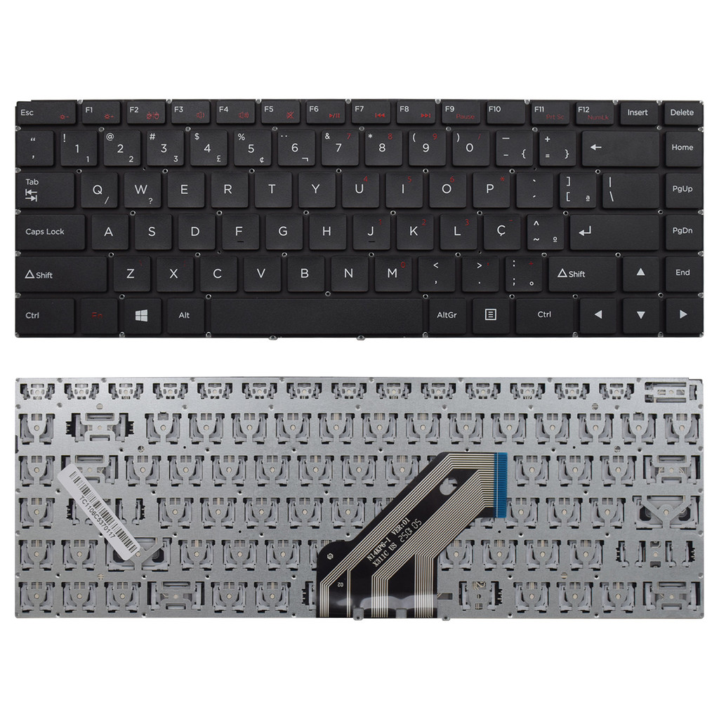 Teclado para Notebook Hp Compaq Presario 439 ABNT2 Preto