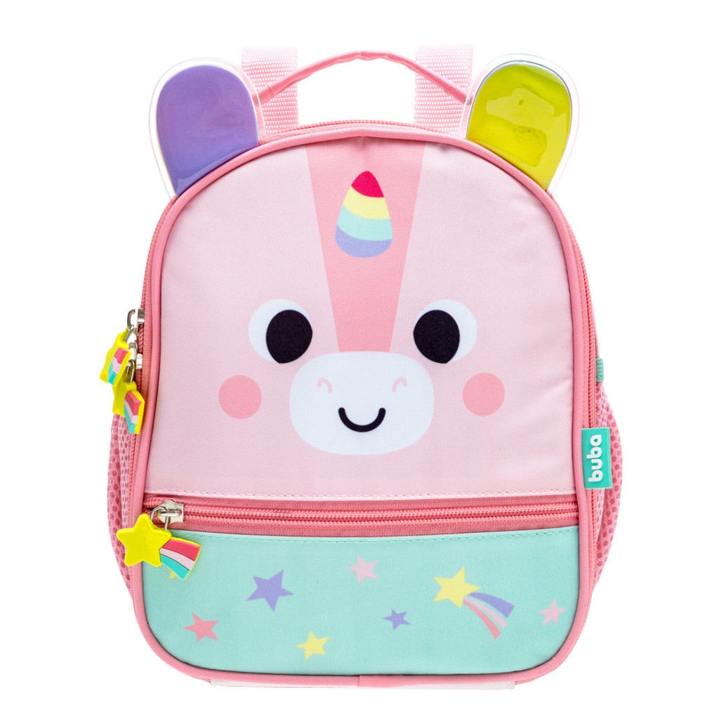 Lancheira Térmica Escolar Infantil 25x11cm Buba Zoo Unicórnio