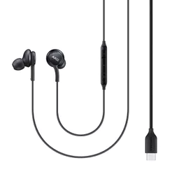 Fone Samsung AKG USB tipo-C com fio e controles
