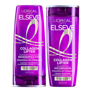 Kit Elseve Shampoo + Condicionador Colágeno Lifter 400ml