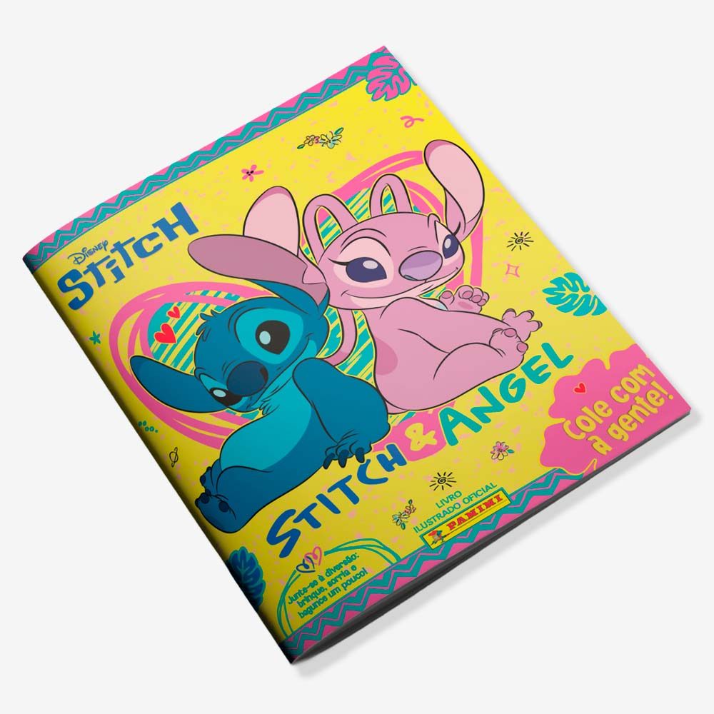 Album Figurinhas Stitch e Angel - Panini — imagem 2 de 2