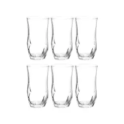 Jogo de Copos de Vidro Long Drink 360ml 6 Peças Nadir Ópera