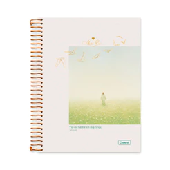 Caderno 15 Matérias Colegial Aba Pai 240 Folhas - CADERSIL Capa:Flores