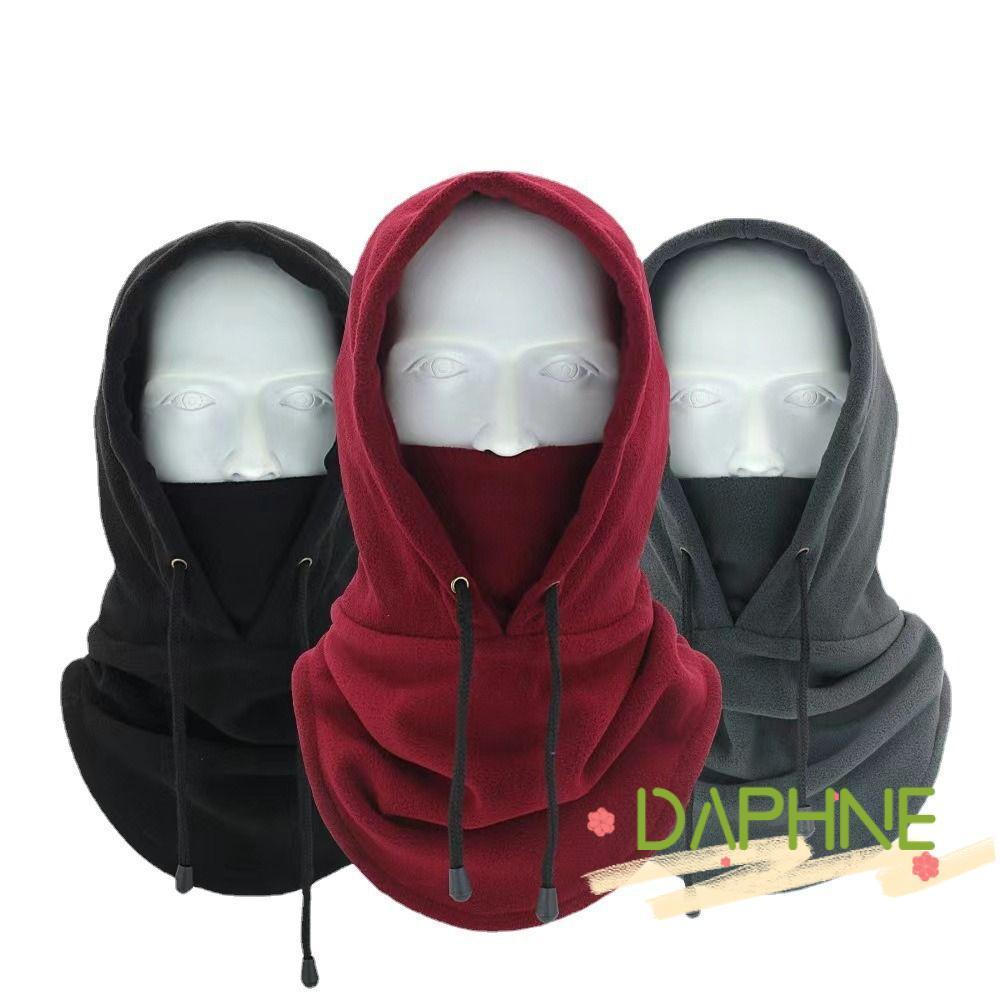 Balaclava DAPHNE , Chapéu De Inverno À Prova De Vento Mais Quente , Bonés De Rosto Inteiro De Lã Polar Da Moda Masculina