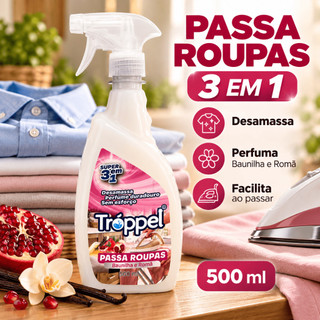 Passar Roupas Tröppel Desamassa Fácil Spray 500ml