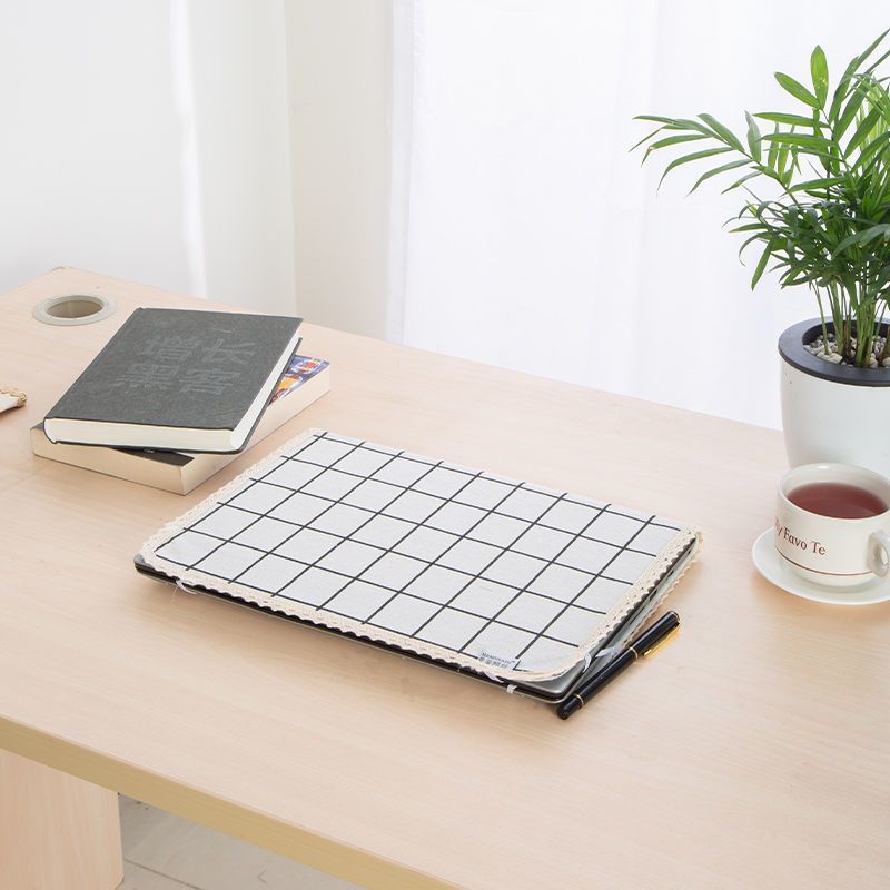 XYLDN1314 capa para Laptop pano decorativo mesa de chá conjunto capa pano cinza multiuso pequeno aparelho impressora áud