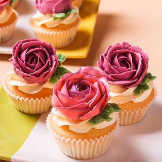 XFTOY 1 Peça Bicos De Confeiteiro De Rosa De Tamanho Grande Para Decoração De Creme De Bolo # 874 Quente