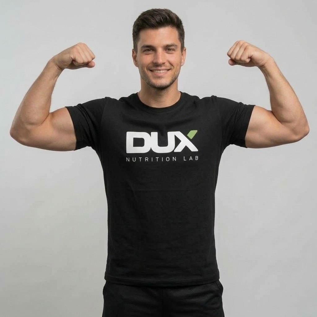 Camiseta Masculina Dry Fit DUX Esportiva Fitness Academia Musculação Corrida CrossFit Treino Casual