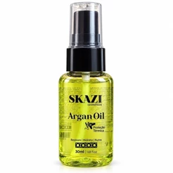 Reparador de Pontas SKAZI Argan Oil 30ml Óleo Capilar com Proteção Térmica
