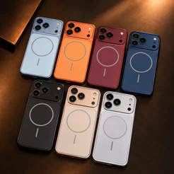 Capa Premium MagSafe Charm Edition para iP 11 ao 17 — Elegância e Proteção