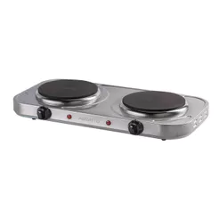 Fogão de Mesa Elétrico 2 Bocas Agratto FM-02 Inox 220V 2000W