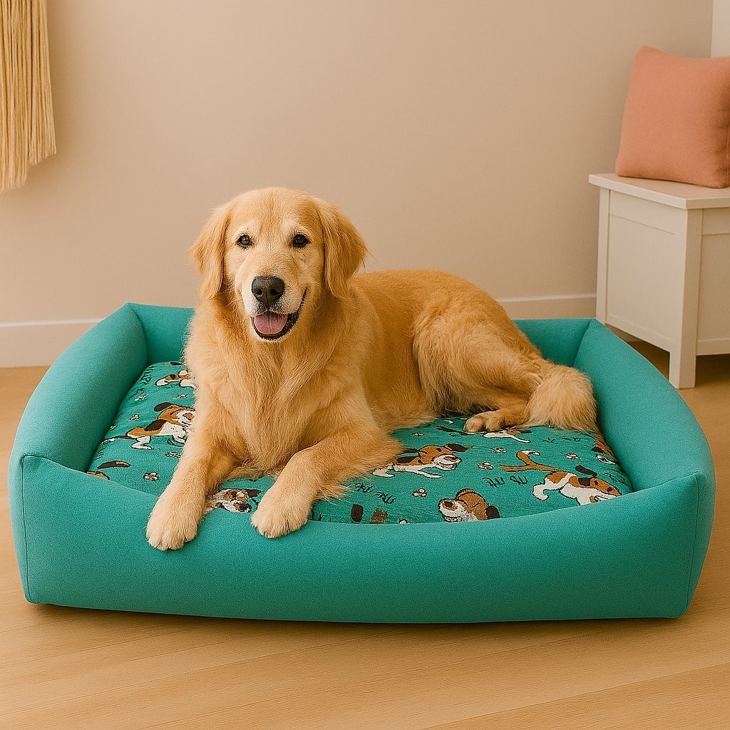 Cama Pet Impermeável Grande  e Media 70x50cm - 100% Lavável Confortável Para Cachorro Gato em Oferta na Shopee