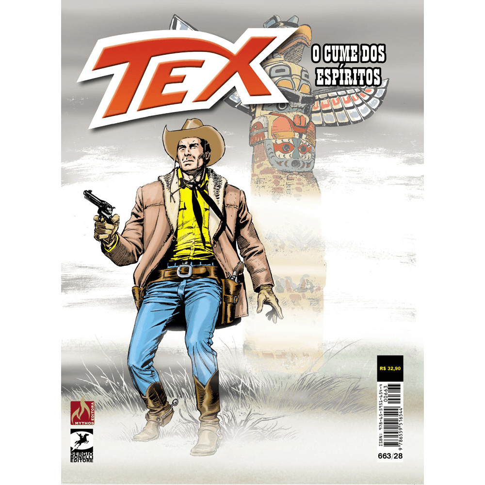 Livro - Tex 663 - Mythos Editora ISBN 9786559516544