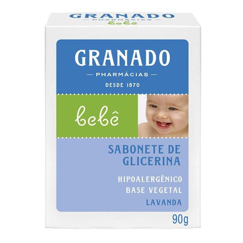 Sabonete em Barra Granado Bebê Lavanda - 90G